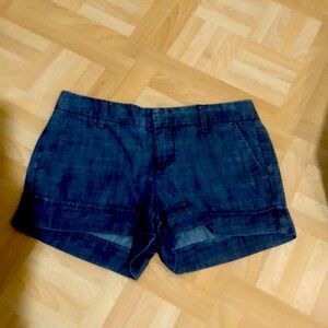 Level 99 chambray denim shorts